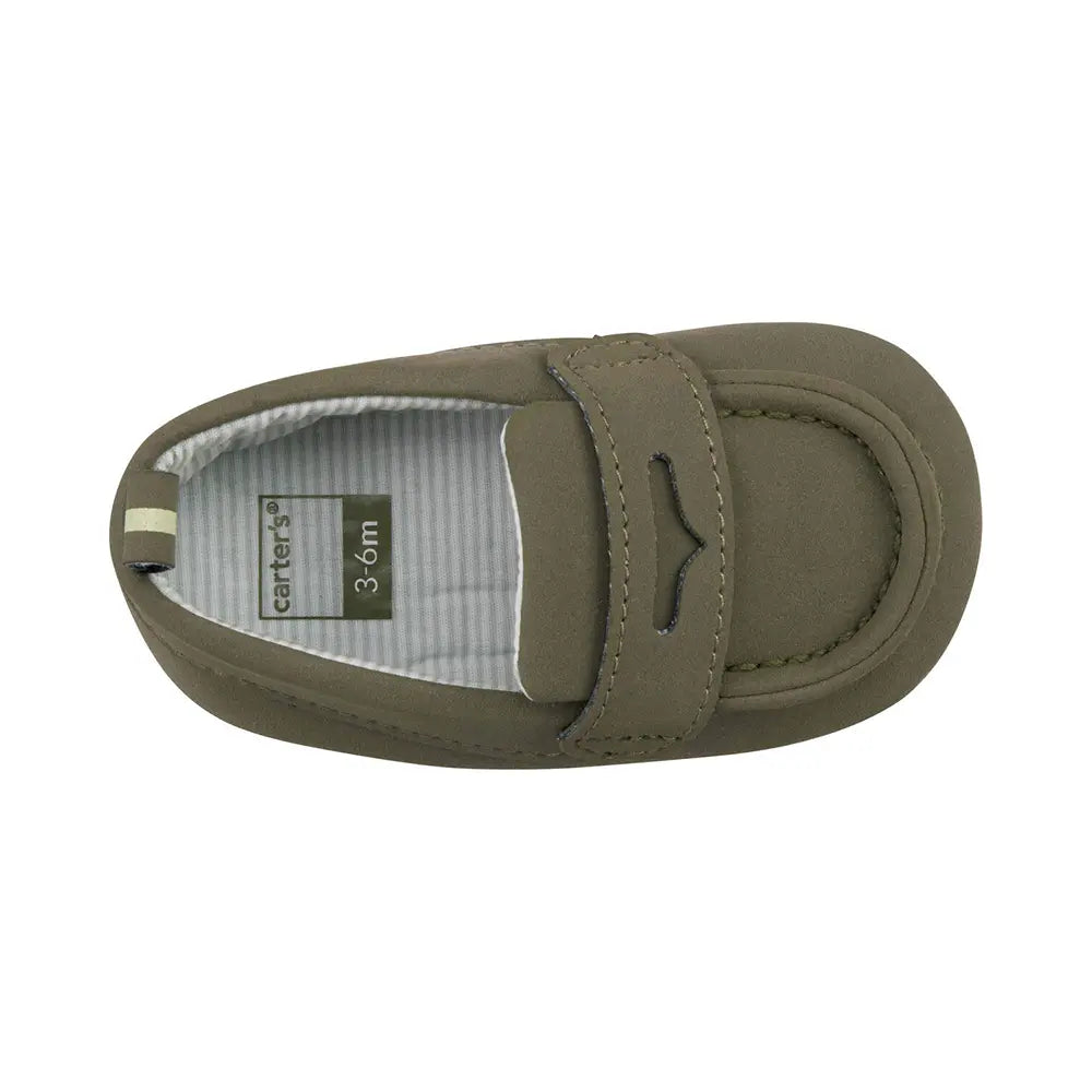 Mocassins Carter's Baby - Vert Olive