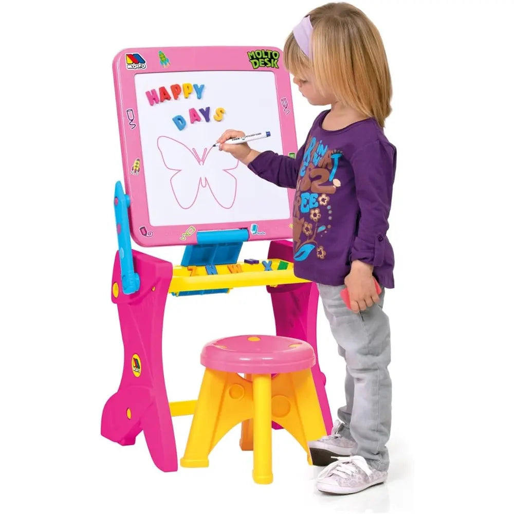 Molto 2in1 Table and Desk - Pink