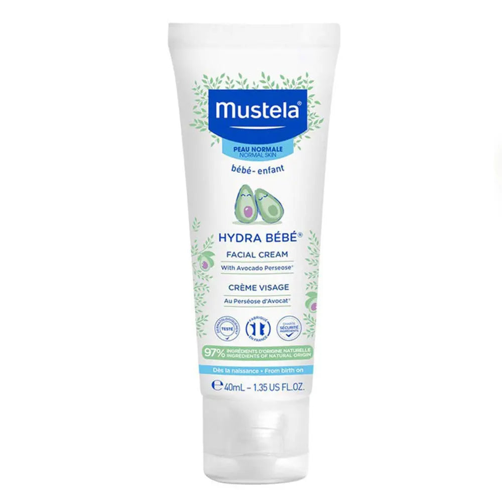 Mustela Hydra Baby Face Cream with Organic Avocado - 40ml