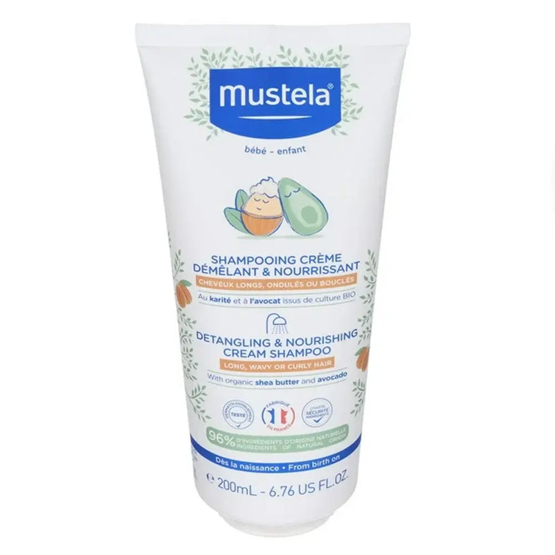 Mustela Detangling & Nourishing Cream Shampoo 200ml