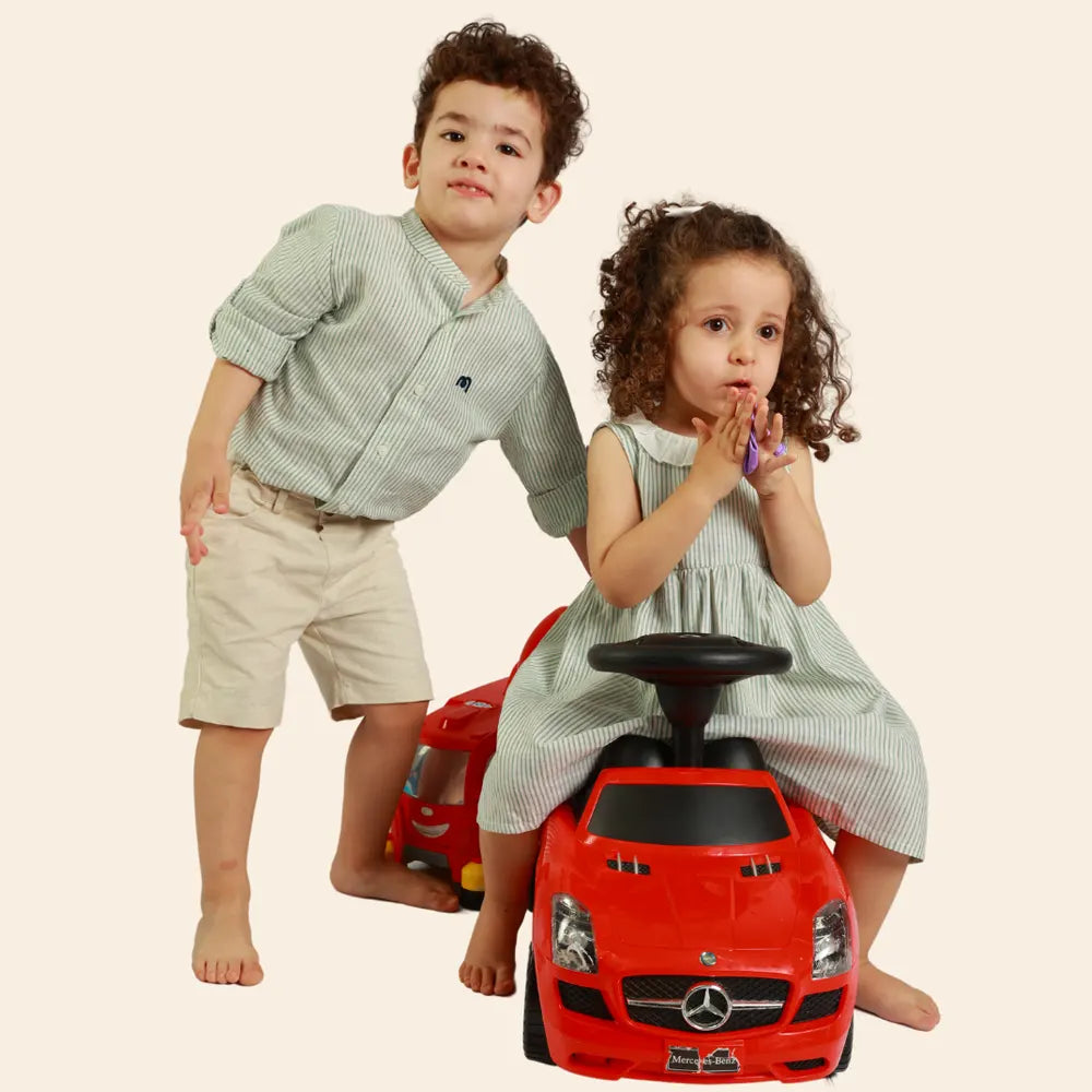 Camisa de Rayas para Niño Moon – Verde