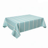 Decorative Baby Blue Tablecloth – 180 × 130 cm