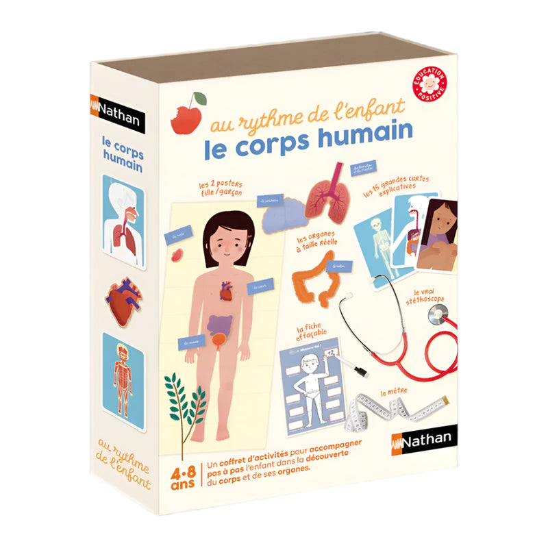 Nathan Coffret éducatif Corps Humain - 4A+