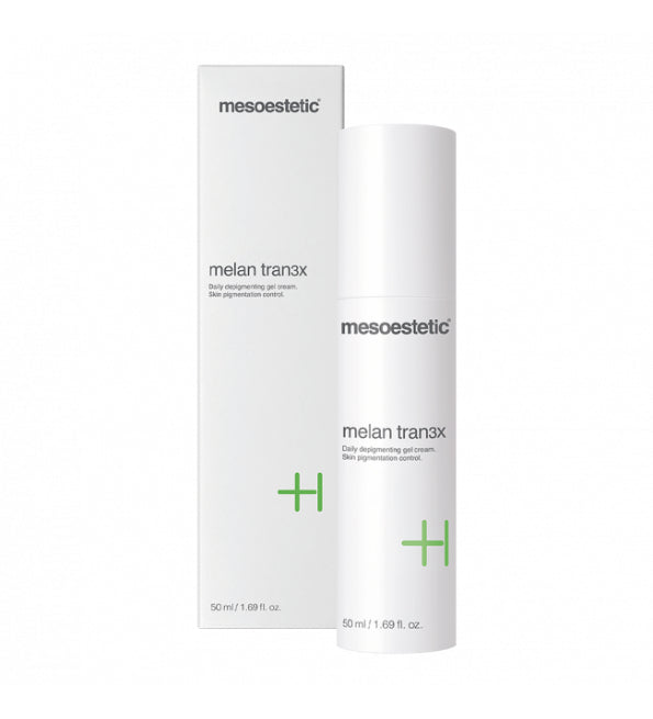 Mesoestetic Melan Tran3x Gel Crème 50 ml – emballage