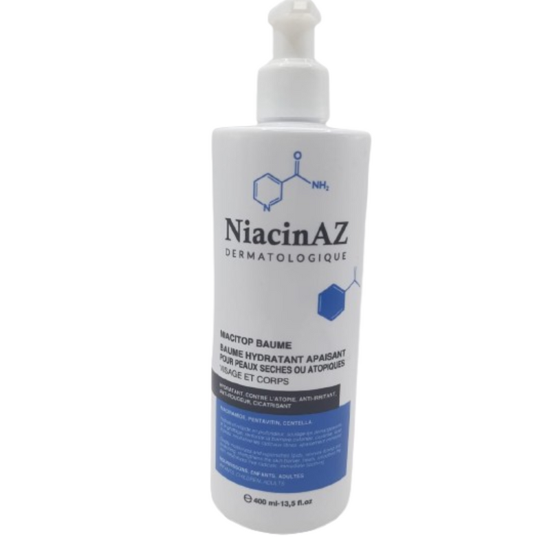 NiacinAZ Niacitop بلسم مرطب ومهدئ – 400 مل