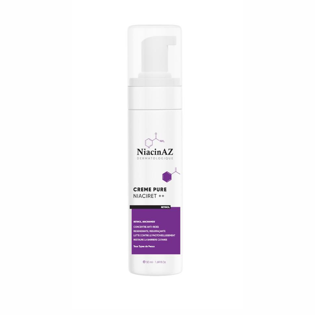 NiacinAz NiaciRet++ Crème Pure 30 ml – flacon et étui