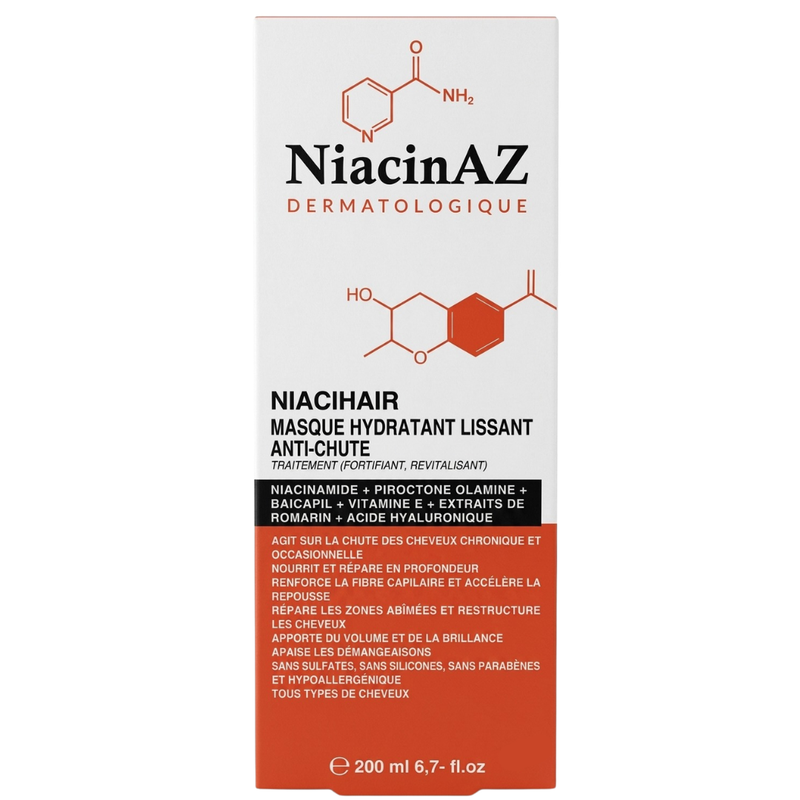 Niacinaz Niacihair Moisturising Smoothing Anti-Hair Loss Mask 200ML