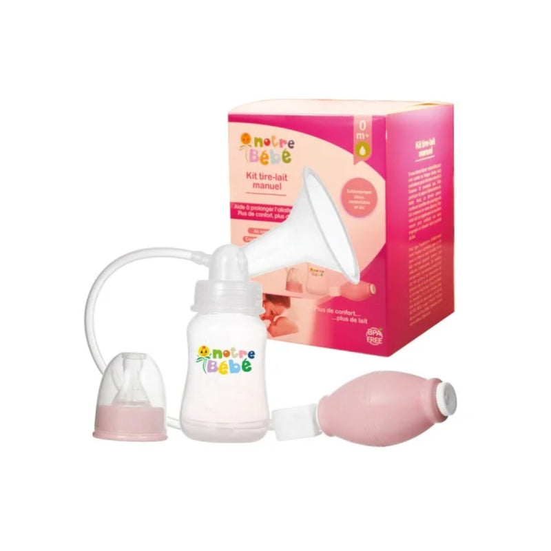 Notre Bebe Manual Breast Pump Kit PM +0m