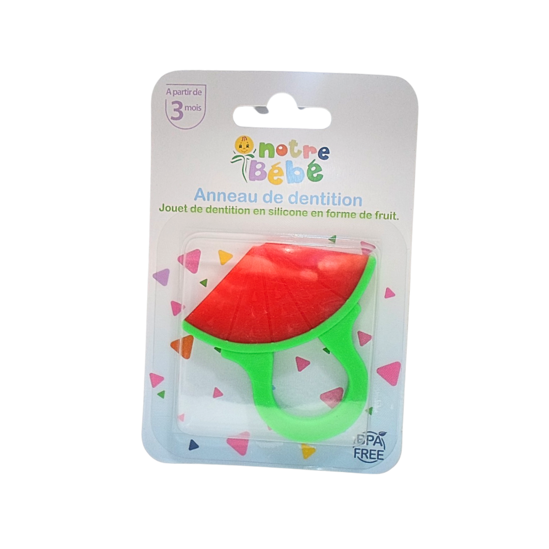 Notre Bébé Anneau de dentition Fruits +3 mois