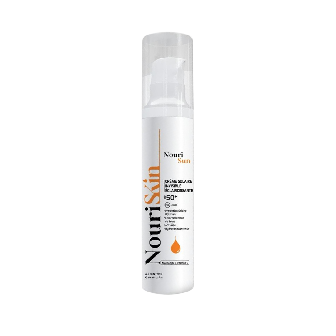 Nouriskin Nouri Sun écran invisible éclaircissant SPF50+ 50 ml – tube