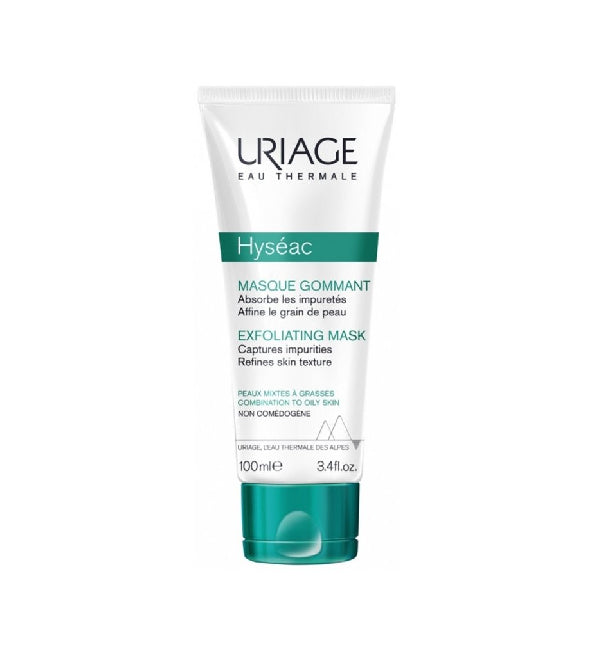 Uriage Hyséac Masque Gommant, tube de 100 ml