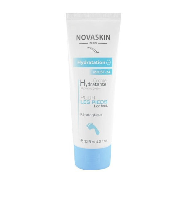 Tube de crème hydratante pieds Novaskin 125 ml