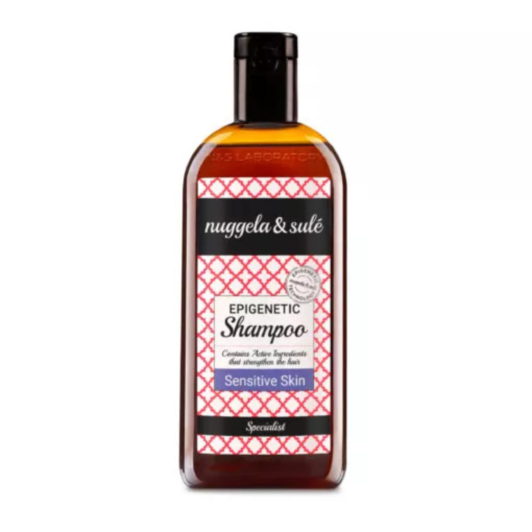 Flacon du shampooing Nuggela & Sulé Epigenetic peau sensible 250 ml