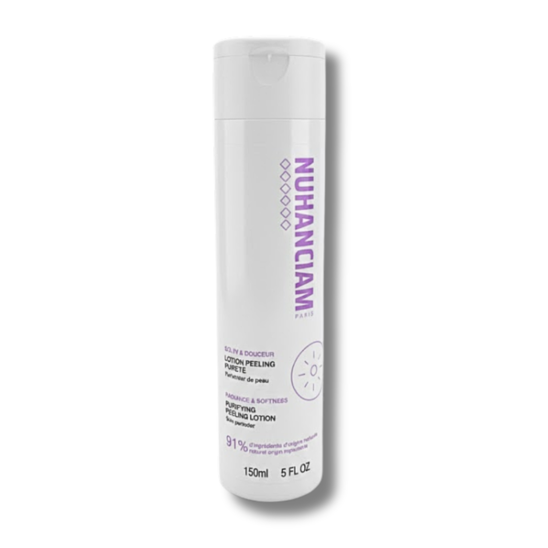 Flacon de lotion peeling Pureté Nuhanciam 150 ml