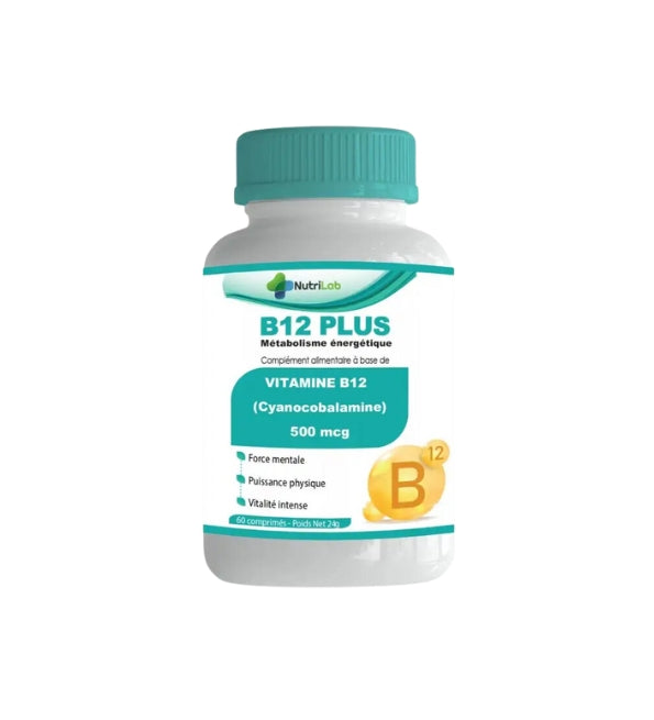 Nutrilab B12 Plus – 60 comprimés