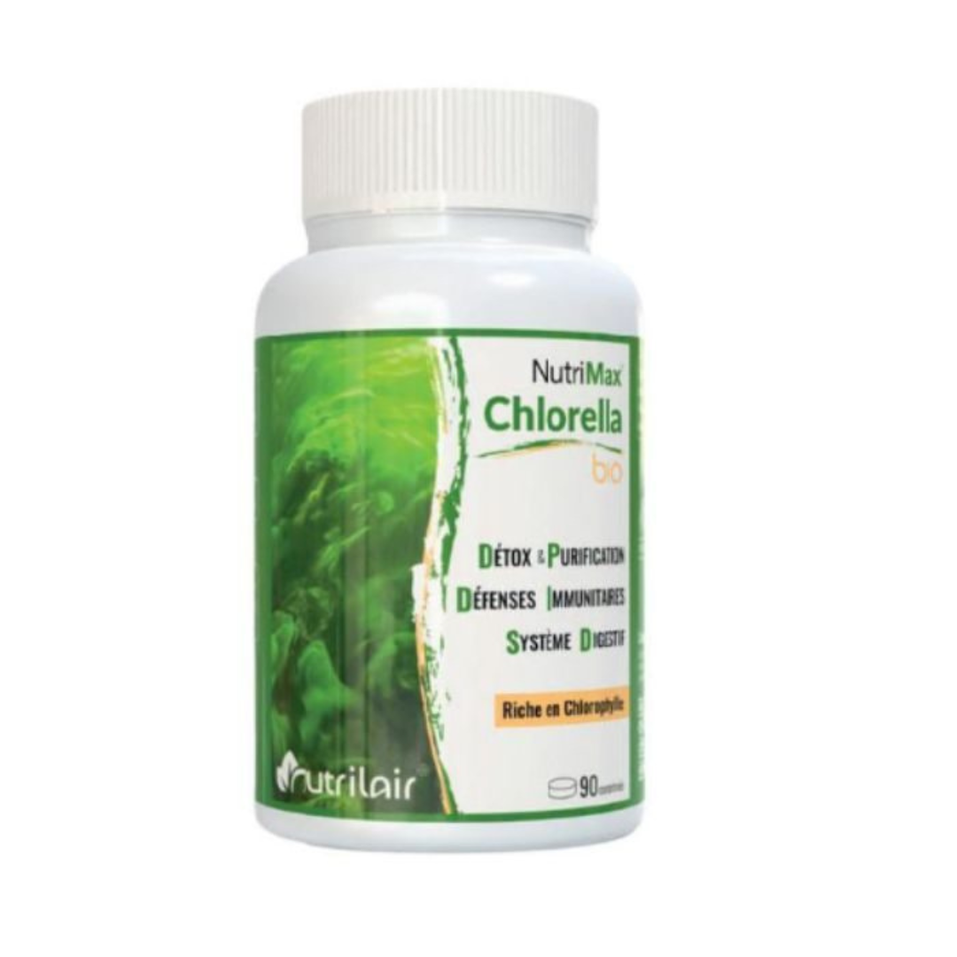 Nutrimax chlorella bio, boîte de 90 comprimés