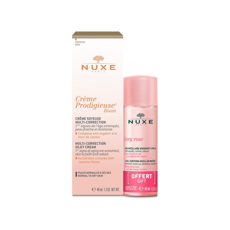Nuxe Crème Fraîche Rich Cream 30 ml + Very Rose Micellar Water 50 ml Pack