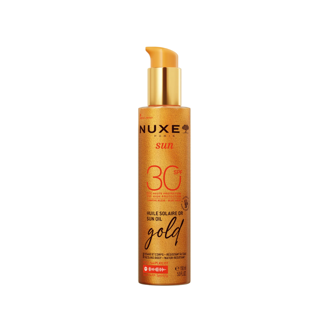 Nuxe Sun huile solaire or SPF30 150 ml – flacon