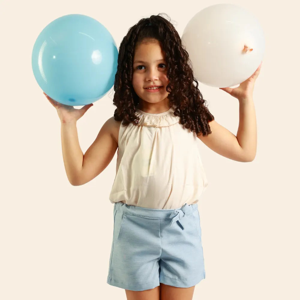 تونيك آمبر بدون أكمام – سلموني باهت