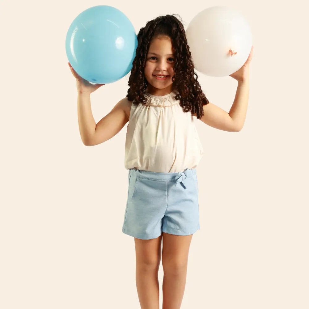 تونيك آمبر بدون أكمام – سلموني باهت