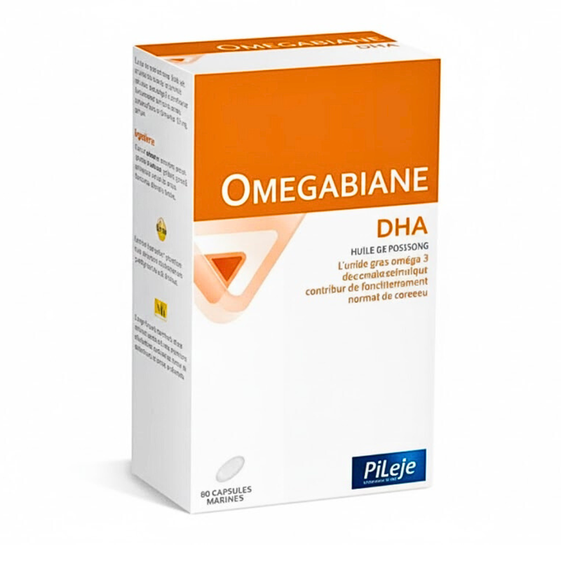 Pileje Omegabiane DHA 80 Cápsulas