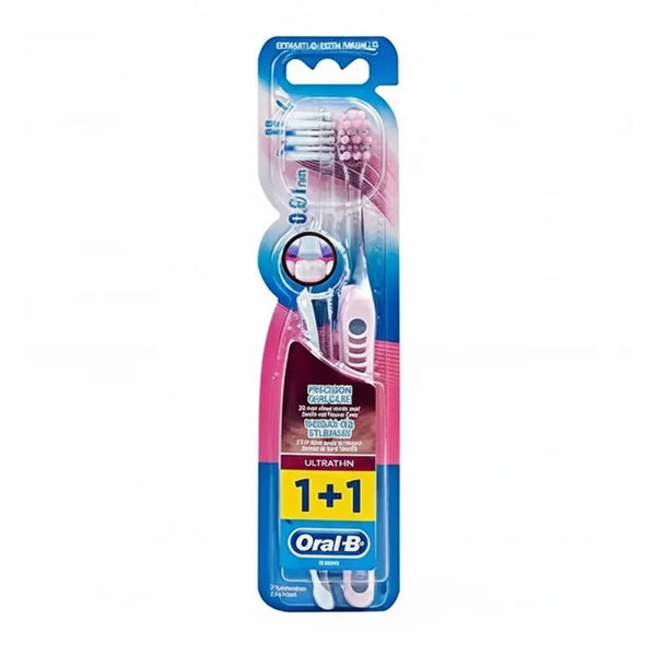 Oral-B Brosse à Dents Precision Clean 1+1