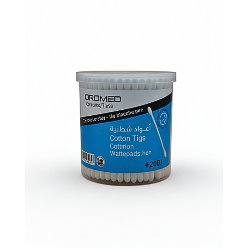 أوروميد أعواد قطنية 200 قطعة