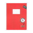 Atika Cahier Piqure Petit Format 96 Pages Seyès - Rouge