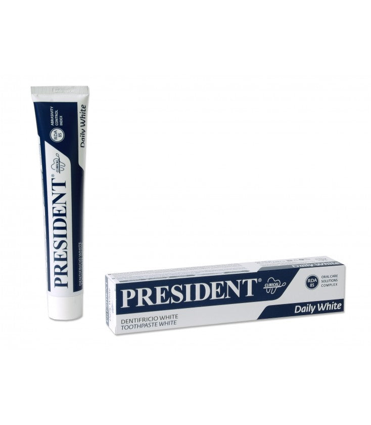 President Dentifrice White 75ml – Éclat et Blancheur Naturelle