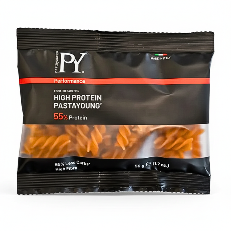 Pasta Young Protein Fusilli 55% – 50 g