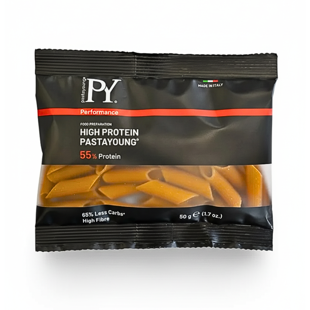 Pasta Young Penne Rigate Protéine 55 % – sachet de 50 g