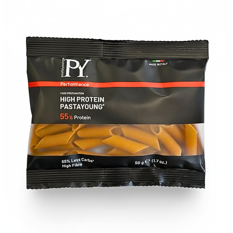 Pasta Young Protein Penne Rigate 55% – 50 g
