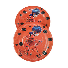 Pack de 10 Assiettes en Papier – Miraculous