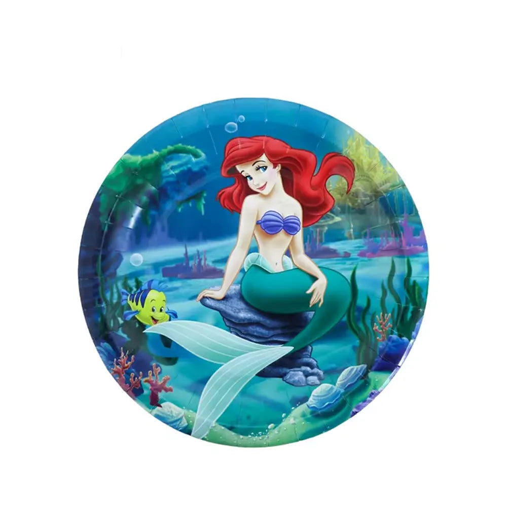 Pack de 10 Platos de Cartón – Sirena