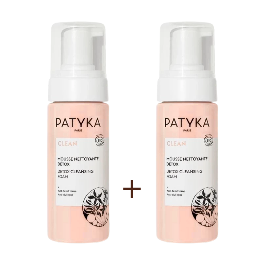 Patyka Clean Mousse Nettoyante pack 2 x 150 ml – flacons du produit