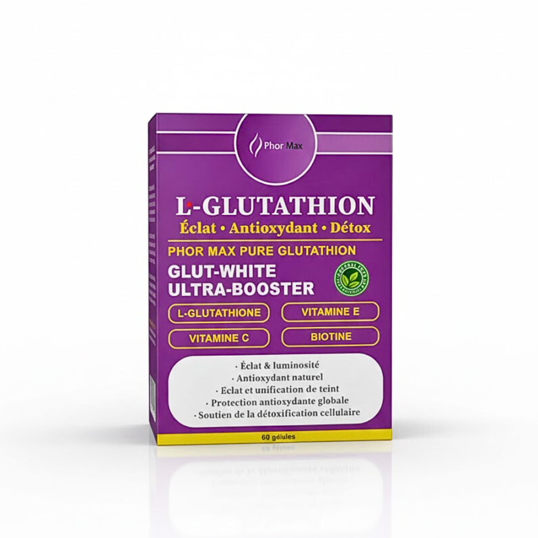 Phormax L-Glutathione 60 Capsules | Wlidaty Morocco - #1 Family E-Commerce Store for Clothing, Toys, Babycare, Mother's Day, Gifts, Gift Cards, Parapharmacy & Health Phormax L-Glutathione 60 Capsules | Wlidaty Morocco - #1 Family E-Commerce Store for Clothing, Toys, Babycare, Mother's Day, Gifts, Gift Cards, Parapharmacy & Health