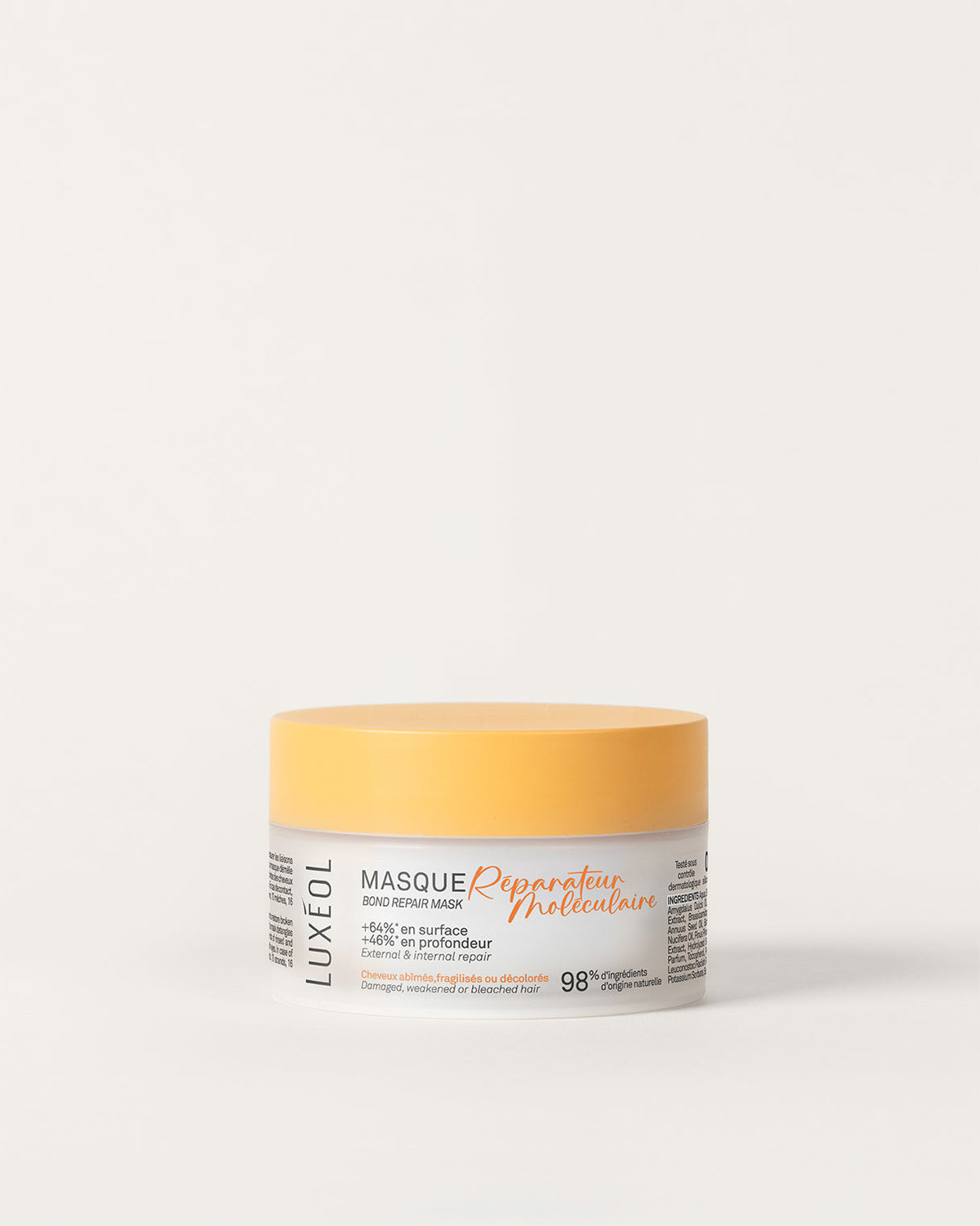 Luxéol Masque Réparateur Moléculaire 200 ml – pot