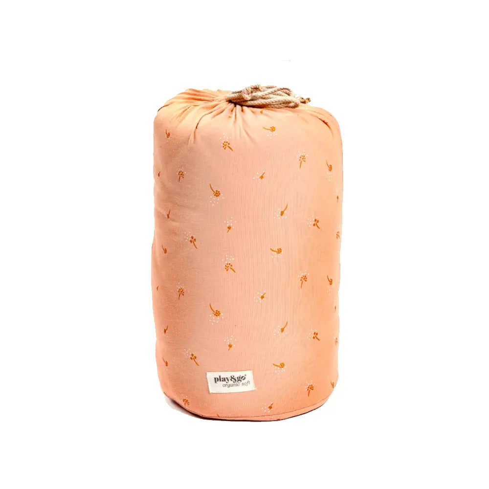 Play&Go Tapis de Jeu Bio 3-en-1 Fleuri Organic Babymat