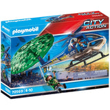 Playmobil Police Coffret Mission Parachute - 4A+