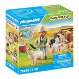 Playmobil Country Joven Pastor con Rebaño de Ovejas - 4 años+