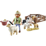 Playmobil Country Joven Pastor con Rebaño de Ovejas - 4 años+