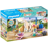 Playmobil Isabella & Lioness Aire de Lavage - 5A+