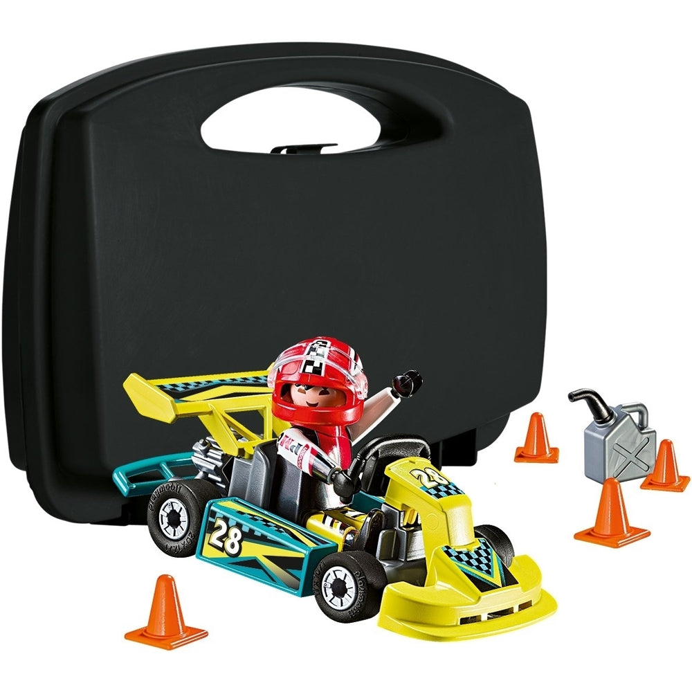 Playmobil Valisette Pilote de Karting - 4A+