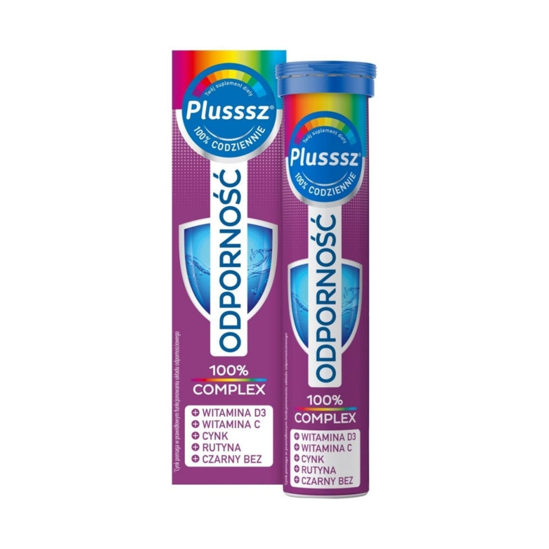 Plusssz Immunité 20 comprimés effervescents – tube