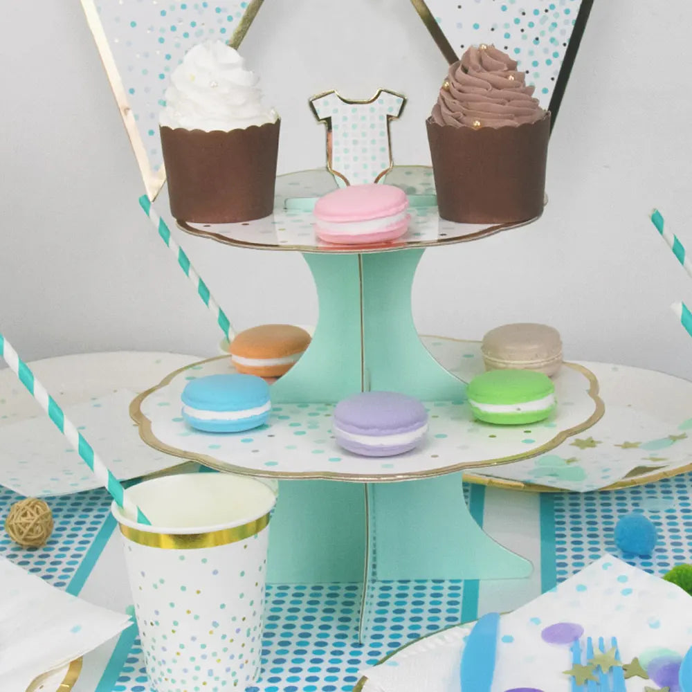 Baby Blue Cake Stand