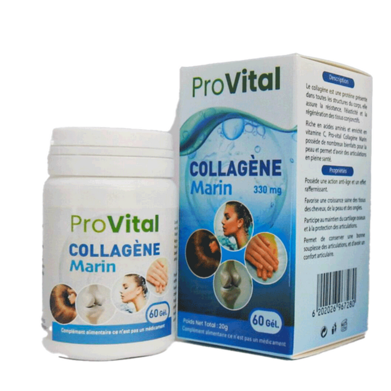 Colágeno marino Pro Vital 330 mg 60 cápsulas