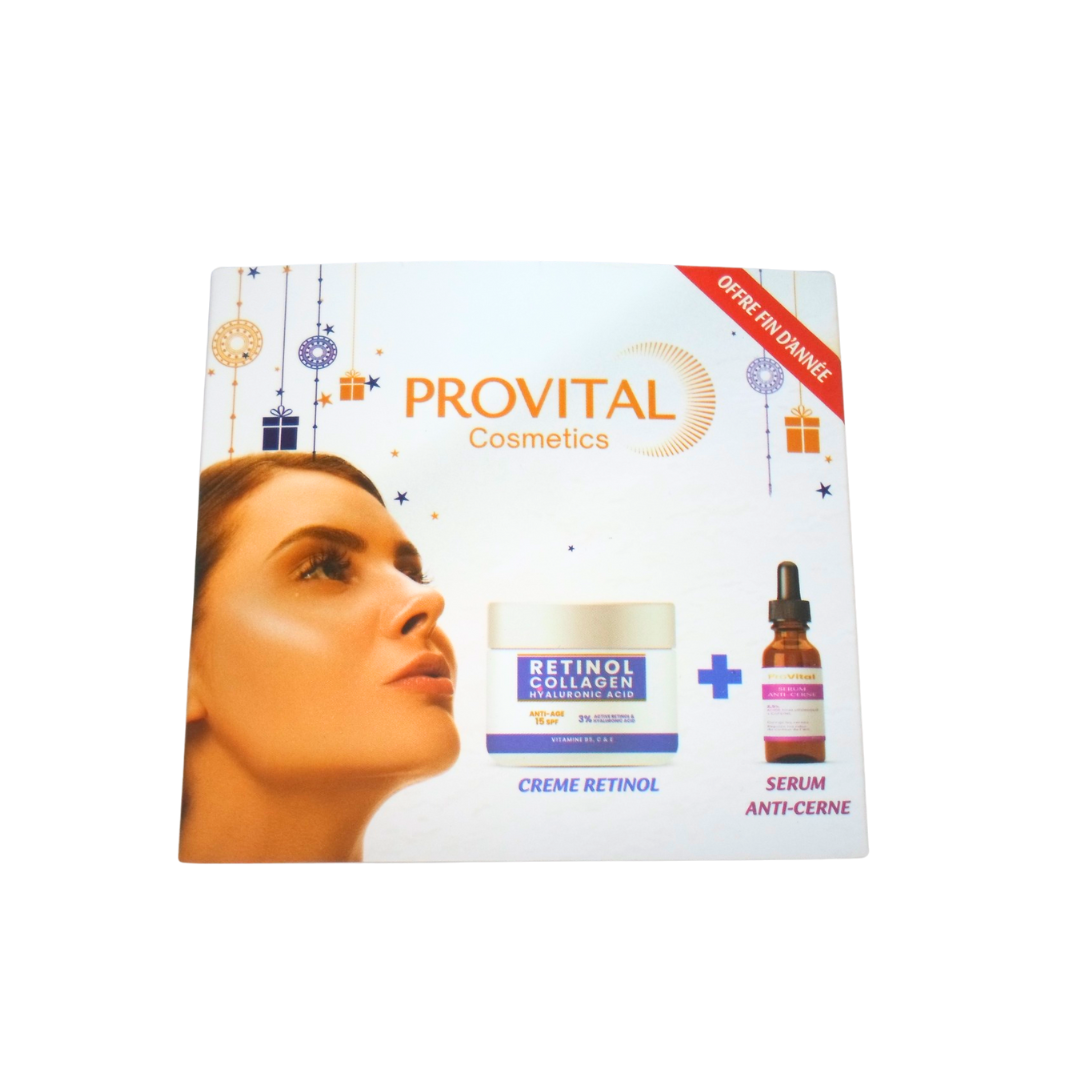 Pack Pro Vital crème Rétinol AH et sérum anti-cernes 10 ml