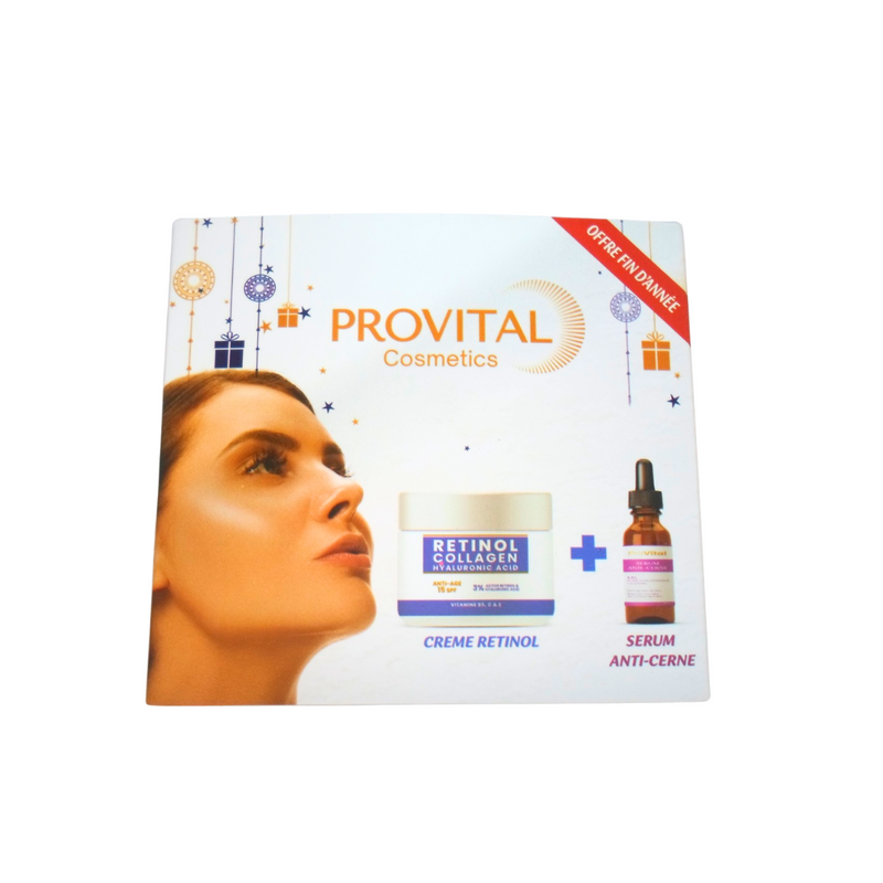 Pro vital Creme Retinol AH+ Serum Antiojeras (Pack de 10 ml)
