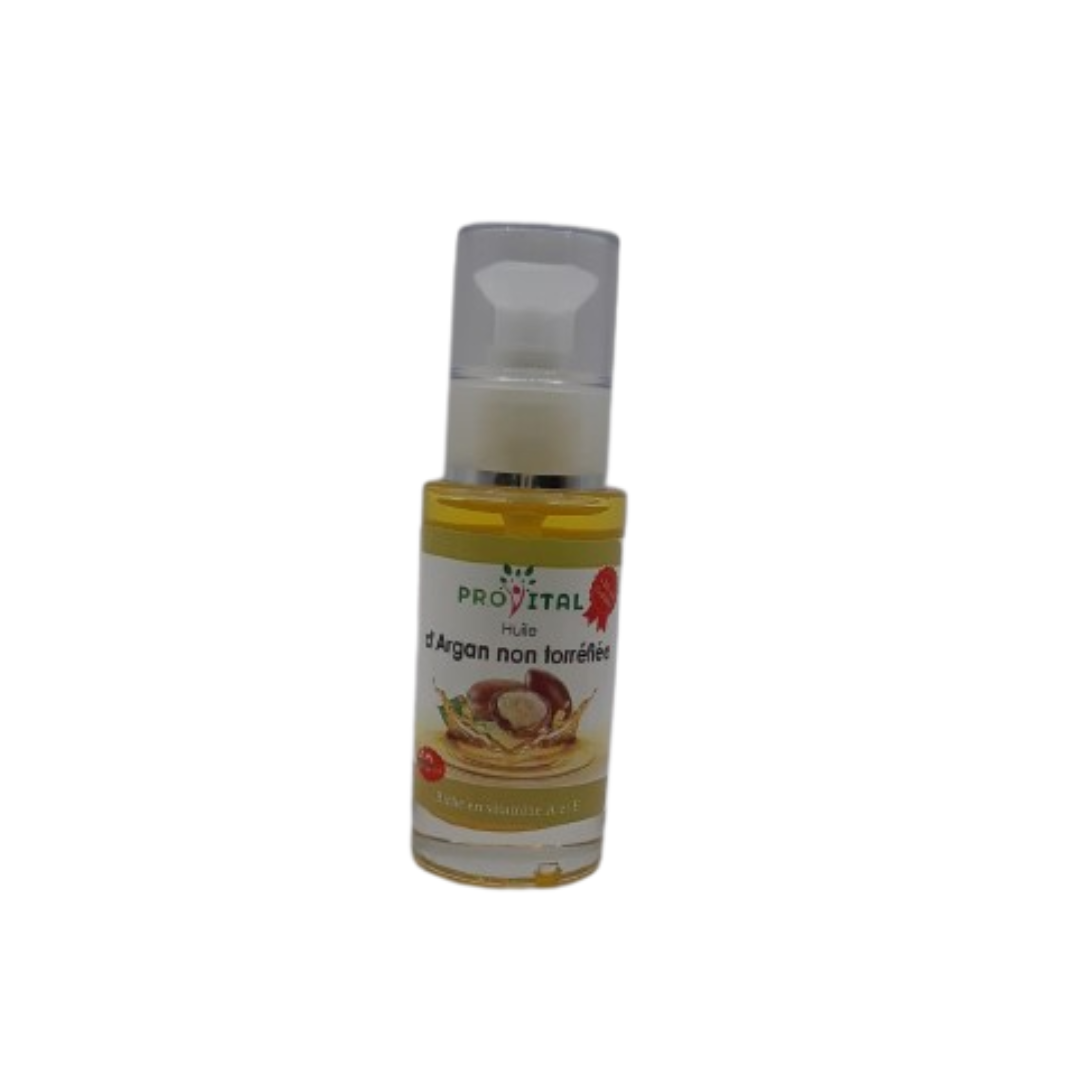 Flacon d’huile d’argan non torréfiée Pro Vital, 50 ml