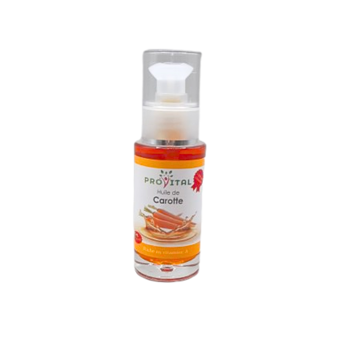 Pro Vital huile de carotte 60 ml – flacon du produit